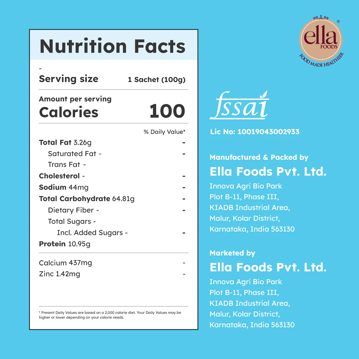Ella Foods Black Pepper (Kali Mirch) Powder | 100g | 100% Pure & Natural | Cryogenically Ground | Bold Aroma & Heat | 18-Month Shelf Life | No Additives - Image 7