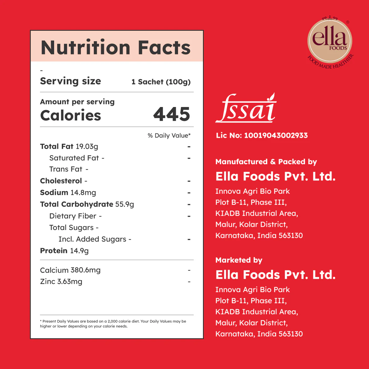 Ella Foods Chilli Powder | 100g | 100% Pure & Natural | Cryogenically Ground | Vibrant Colour & Heat | 18-Month Shelf Life | No Additives - Image 7