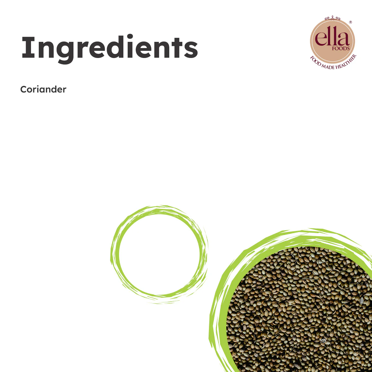 Ella Foods Coriander (Dhaniya) Powder | Pack of 4 (100g Each) | 100% Pure & Natural | Cryogenically Ground | 18-Month Shelf Life | No Additives or Fillers - Image 5