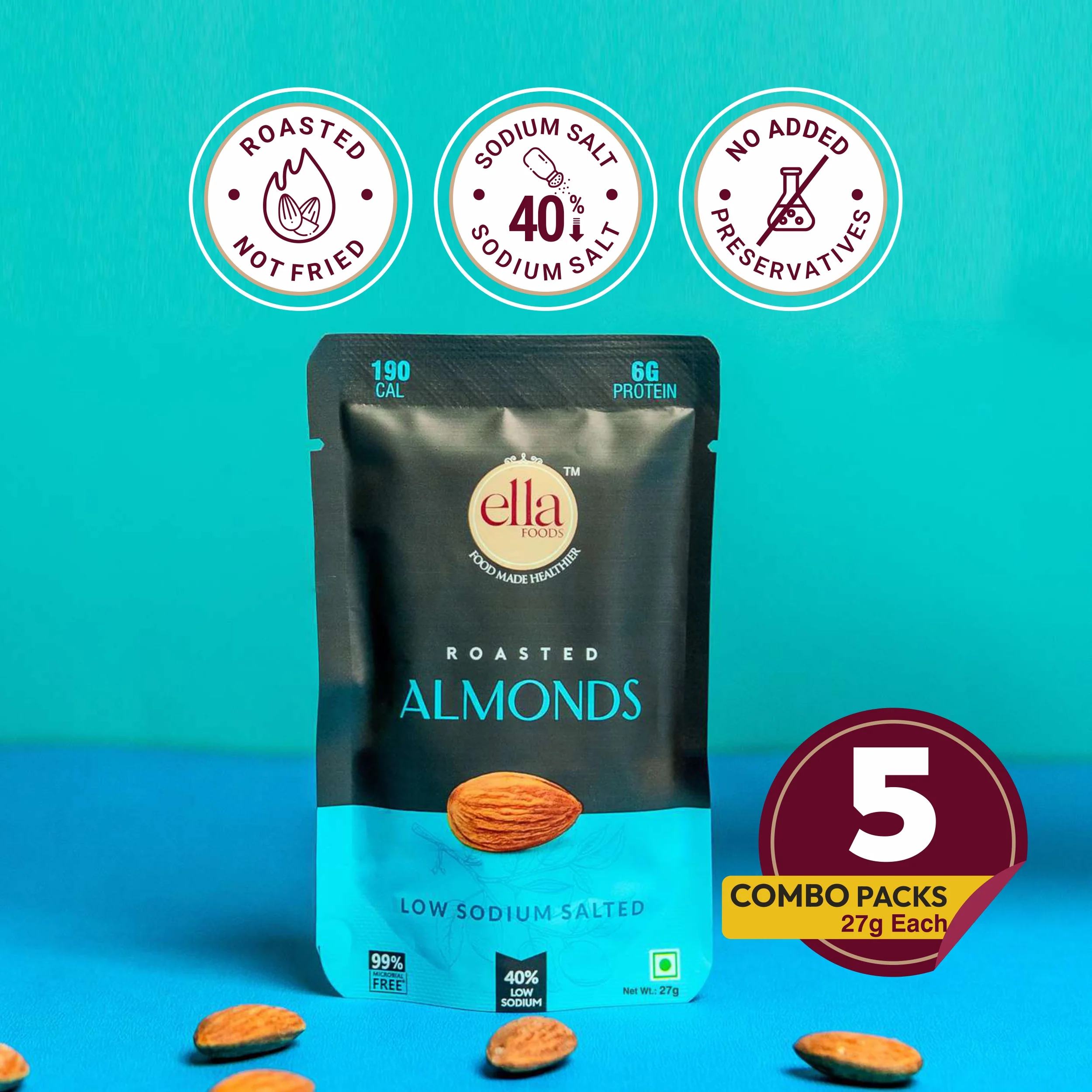 Ella Foods Complete Breakfast & Snack Combo – Wholesome Meals with Crunchy Nut Snacks - Image 16