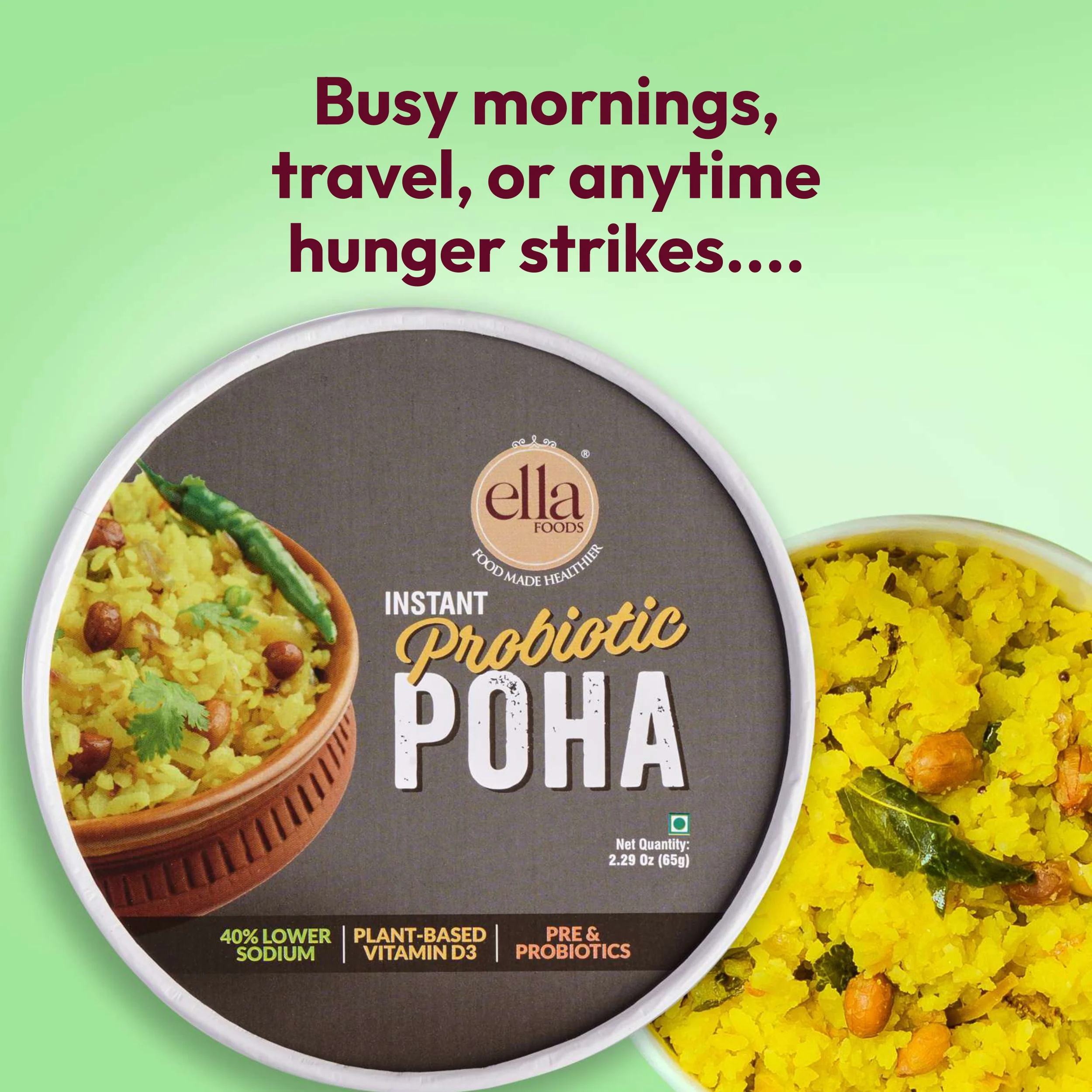 Ella Foods Complete Breakfast & Snack Combo – Wholesome Meals with Crunchy Nut Snacks - Image 6