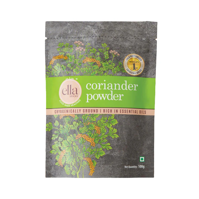 Ella Foods Coriander & Chilli Powder Combo Pack| Pack of 2 (100g each) | Shelf Life - 18 months - Image 3