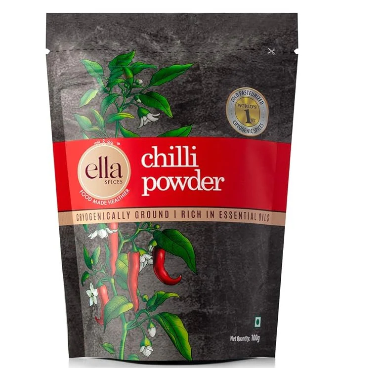 Ella Foods Coriander & Chilli Powder Combo Pack| Pack of 2 (100g each) | Shelf Life - 18 months - Image 7