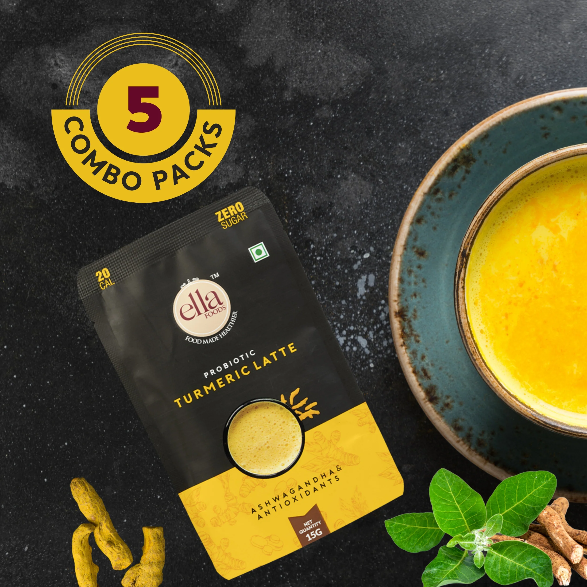 Turmeric Latte | Combo Pack | 15g each - Image 8