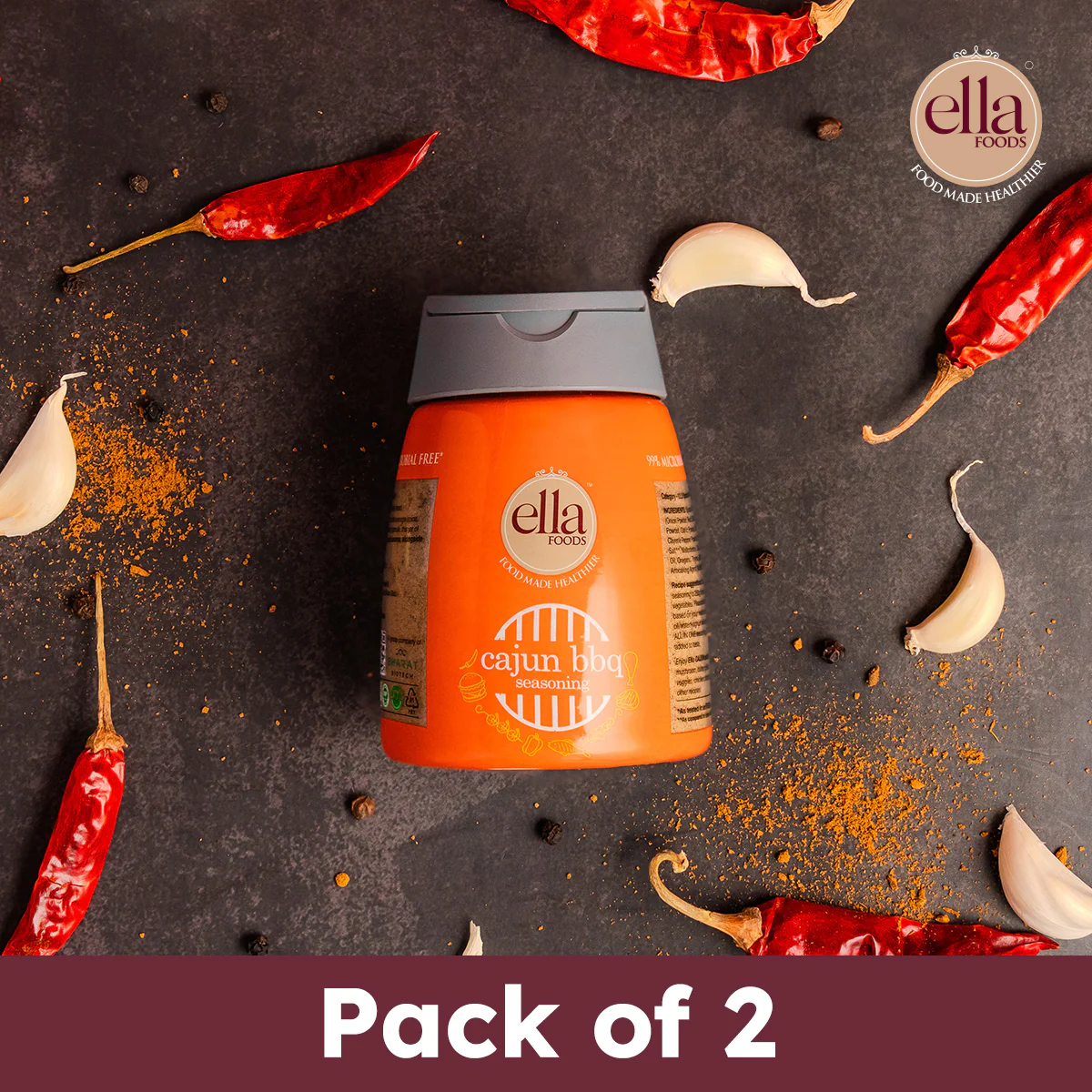 Cajun BBQ Seasoning | 100 grams each | Pack of 2 - Image 7