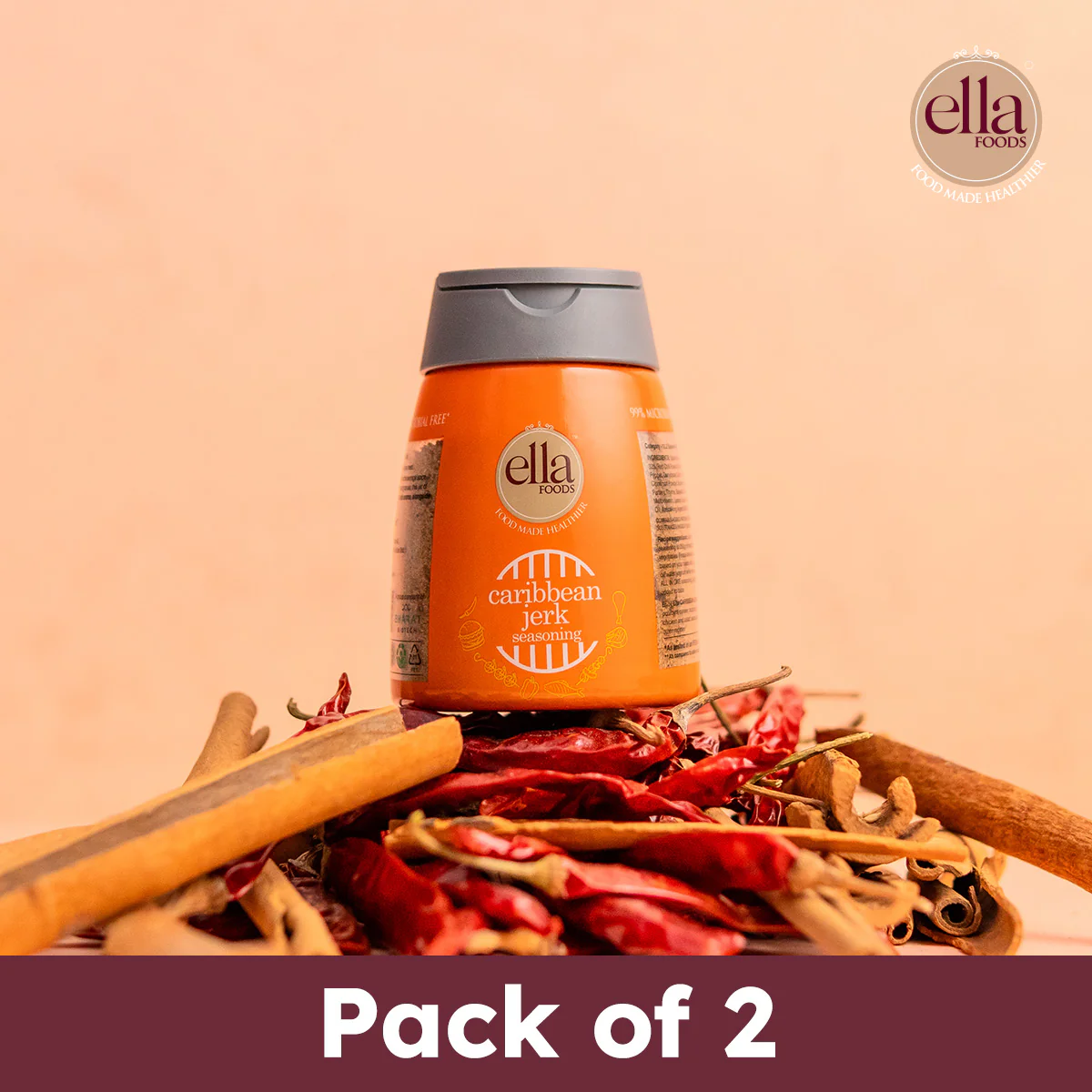 Caribbean Jerk Seasoning| 100 grams each | Pack of 2 - Image 7
