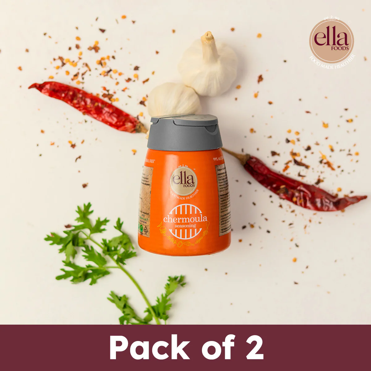 Chermoula Seasoning | 100 grams each | Pack of 2 - Image 7