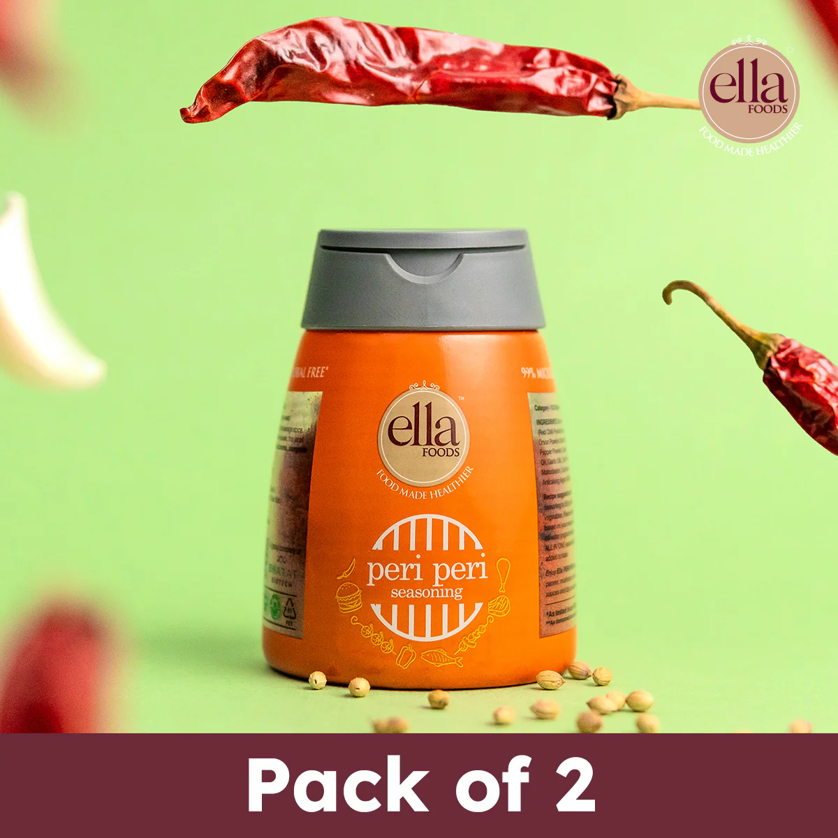Peri Peri Seasoning| 100 grams each | Pack of 2 - Image 7