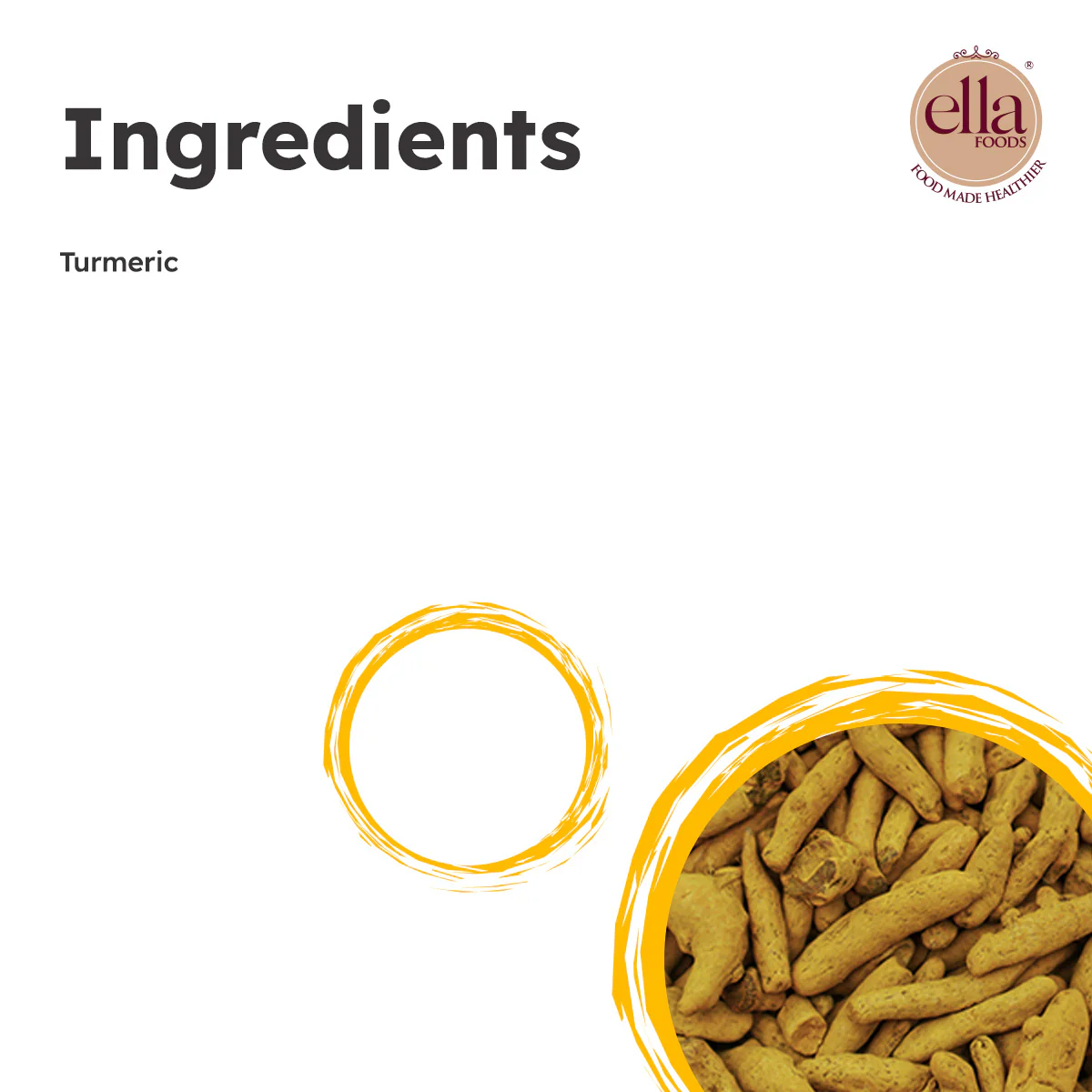 Ella Foods Turmeric (Haldi) Powder | Pack of 4 (100g Each) | High Curcumin | 100% Pure & Natural | Cryogenically Ground | 18-Month Shelf Life | No Additives - Image 4